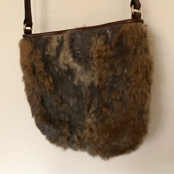 Michael Kors Rabbit Fur and Leather Crossbody - Picture 2 of 9